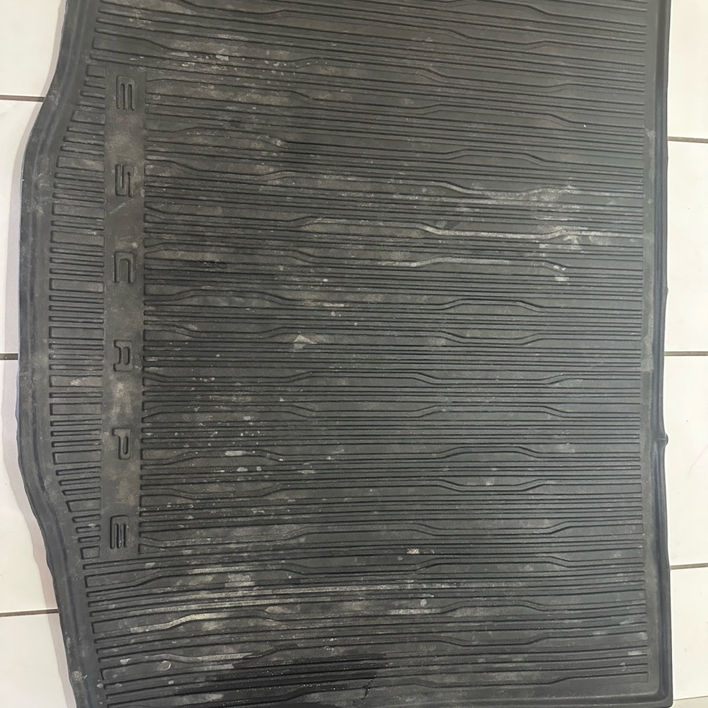 Black Rubber Car Floor Mat